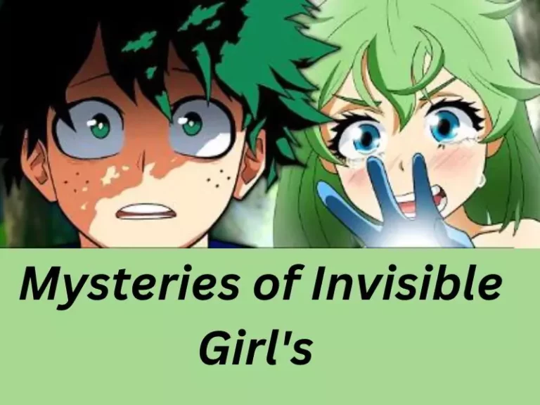 My Hero Academia Unveiling the Mysteries of Invisible Girl’s Appearance For the First Time